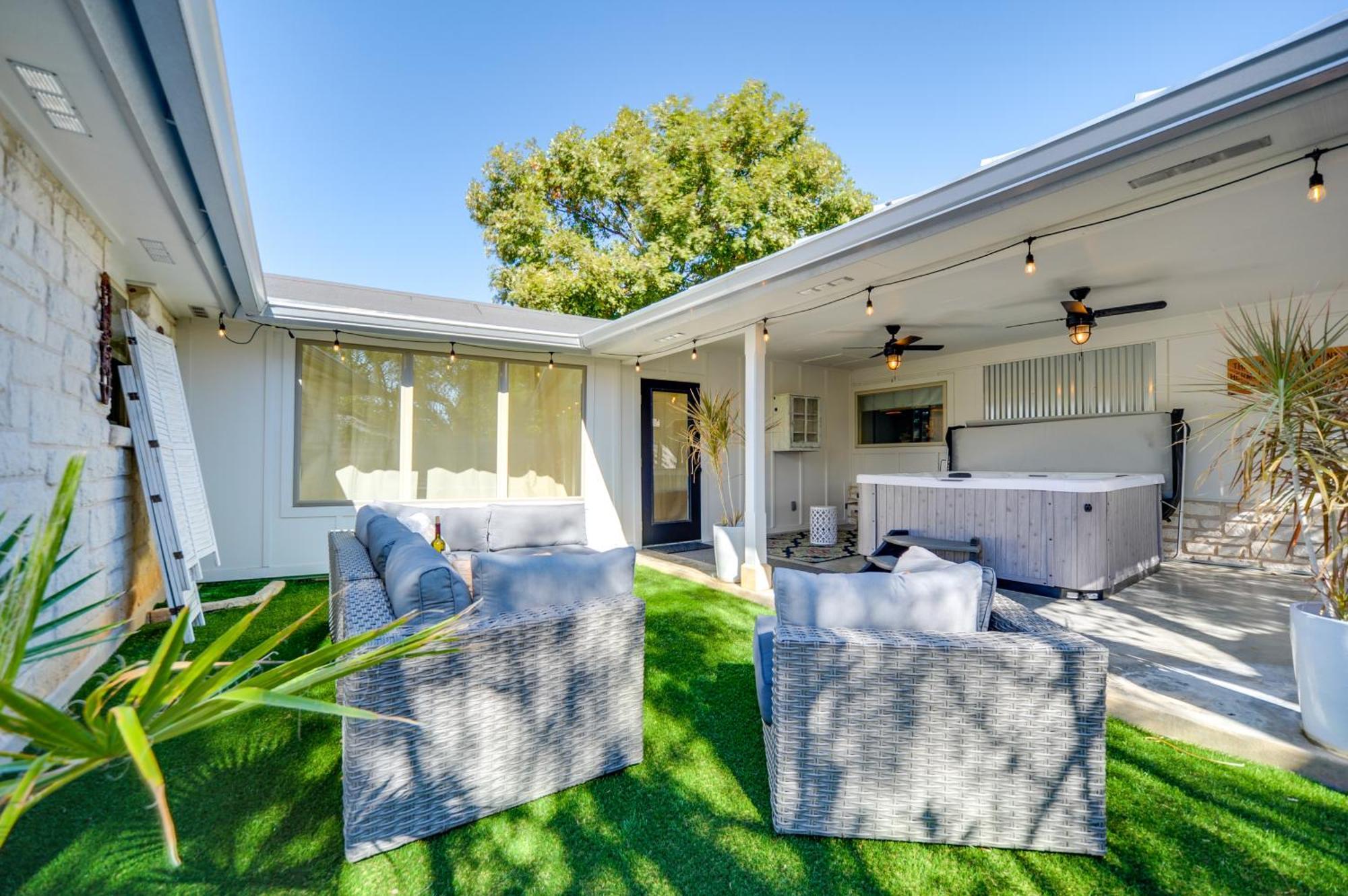 Fredericksburg Regan Cottage With Hot Tub! Bagian luar foto