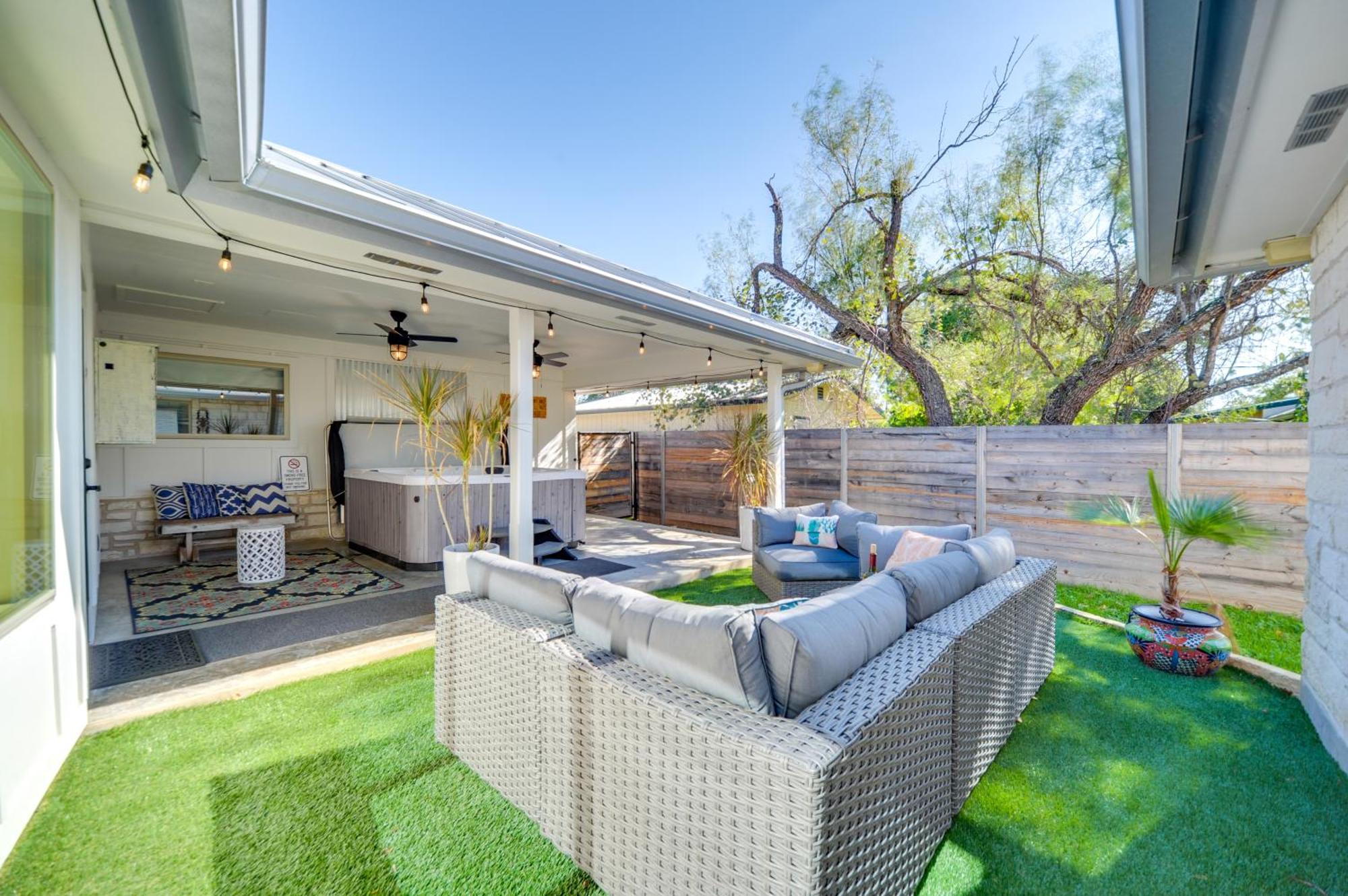 Fredericksburg Regan Cottage With Hot Tub! Bagian luar foto